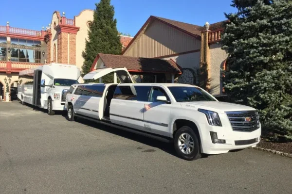 Cadillac Escalade Stretch Jet Door Limousine White (1)