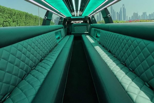 GMC Denali Super Stretch Limousine White