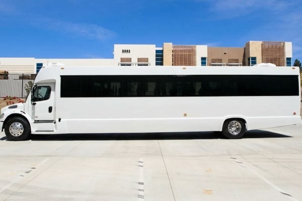 Limo Party Bus with 2 Poles for 28 Passengers